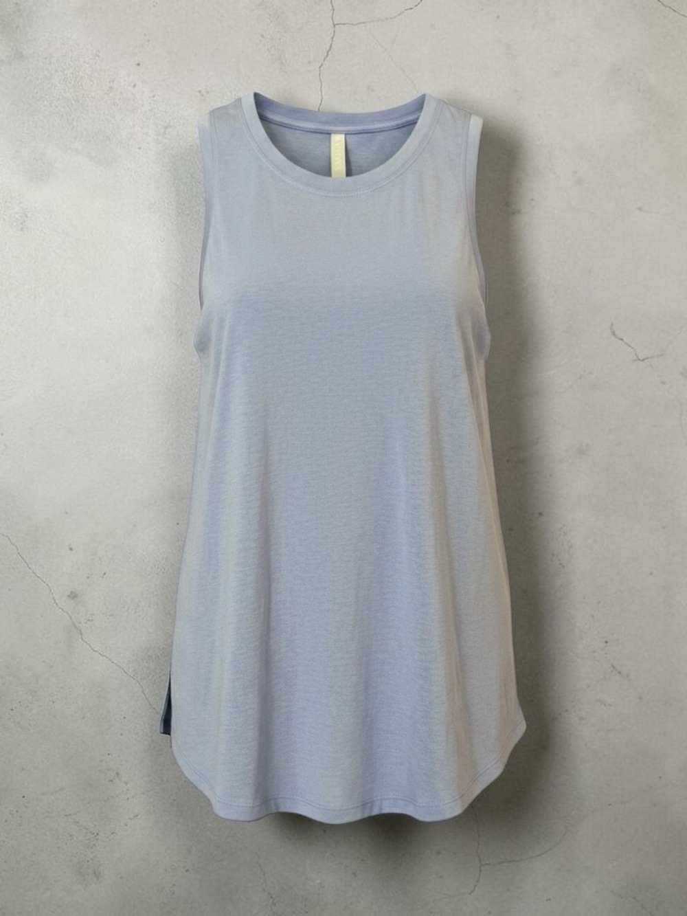 Athleta Pale Blue Sleeveless A-Line Tank Top